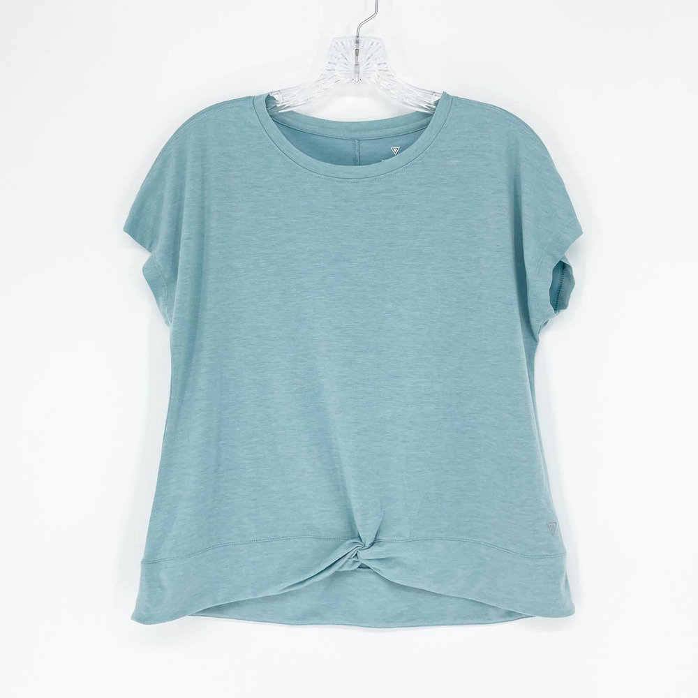 Yoga Smoga Workout Tie Front Top Size Small